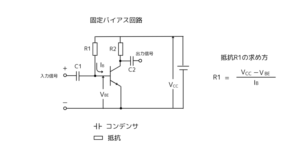 固定バイアス回路